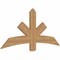 Ekena Millwork Alberta Smooth Timber Gable Bracket, Western Red Cedar, 60"W x 27"H x 1 1/2"D x 5 1/2"F, 11/12 Pitch GBW060X27X0206ALB00SWR - alternate 5